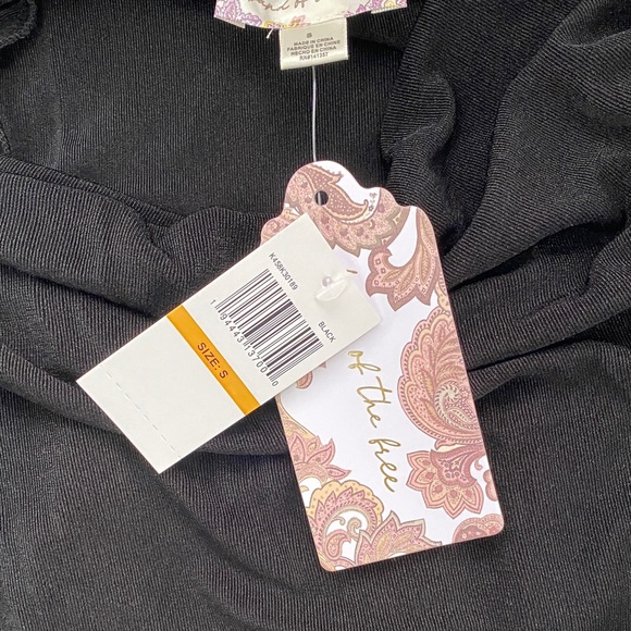 Band of the free long Black Maxi cocktail Dress size small - Picture 8 of 9